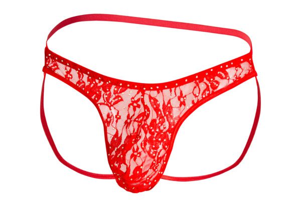 ✨ Suspensorio Rojo con Brillos