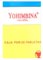 YOHIMBE TABLETAS AMARILLAS