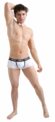 "Bóxer Hombre Blanco 🩲 con Resorte Estampado 🌟 Francisco & Tabx01"
