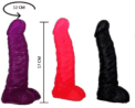 DILDO ECONOMICO CON TESTICULOS