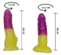 DILDO ECONOMICO BICOLOR