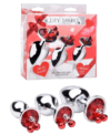 SET DE TRES PLUG BOOTY SPARKS CON CASCABEL