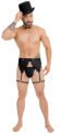 🔥 Tanga para caballero en 2 piezas – Negro y provocador 🖤