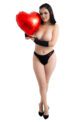 Tanga T177: Elegancia en Negro y Rojo con Sello Ruso 🇷🇺
